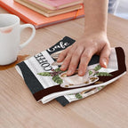 2PCS Coffee Kitchen Towels, Funny Farmhouse Rustic Reusable Absorbent Waffle - Image 5