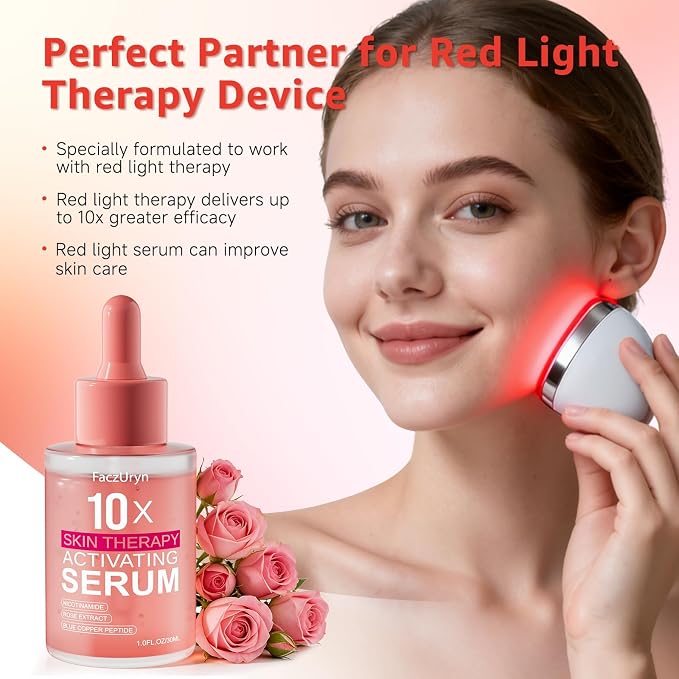 Red Light Therapy Serum, Vitamin E Redlight Serum - Image 3