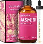 SU JUABA Jasmine Essential Oil 4 Oz, 100% Pure Natural Aromatherapy Oil by Unknown