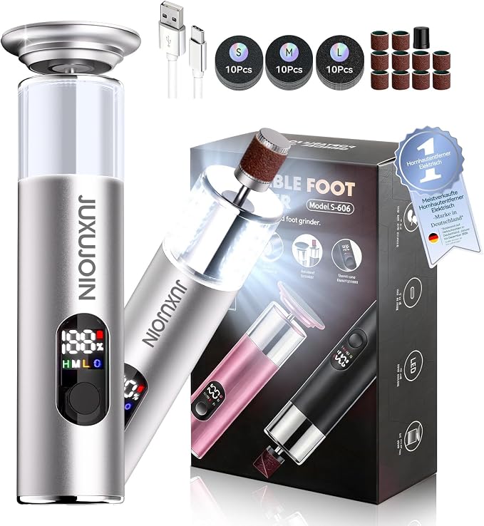 Electric Foot Callus Remover, Rechargeable Electric Callus Remover by Unknown