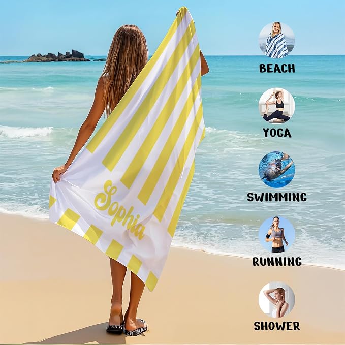 JML Personalized Beach Towel - Image 6