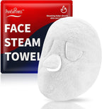 Face Steam Towel with Headband. Reusable Facial Steamer Spa Towels by Unknown