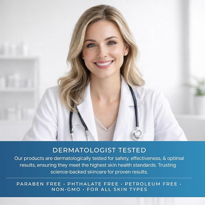Skin 2.0 Hyaluronic & Collagen + Vitamin C Face Serum – Dermatologist Tested - Image 6