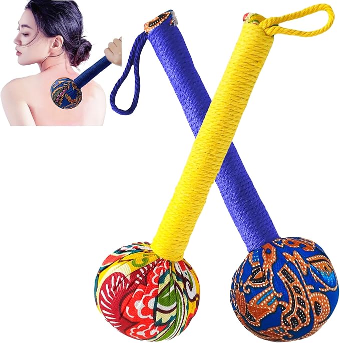 Mugwort Massage Hammer, Back Massager Hammer， Pain Relief Massager by APSWUDR