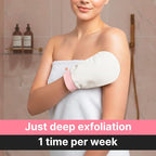 Vegan Silk Exfoliating Gloves Set – Korean Spa Body Scrubber Mitt - Image 5
