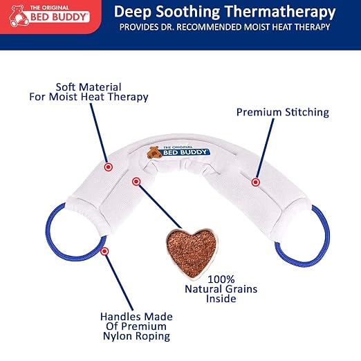 Bed Buddy Hot and Cold Neck Wrap, Sore Muscles - Image 2