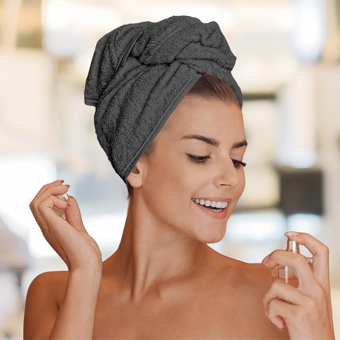 Reed&Pick 24 Pack Dark Grey Hand Towels 100% Cotton Spa Towels – 16x26 inches - Image 6