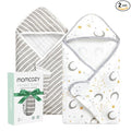 Momcozy Hooded Baby Towel, 2 Pack Baby Bath Towel by Momcozy
