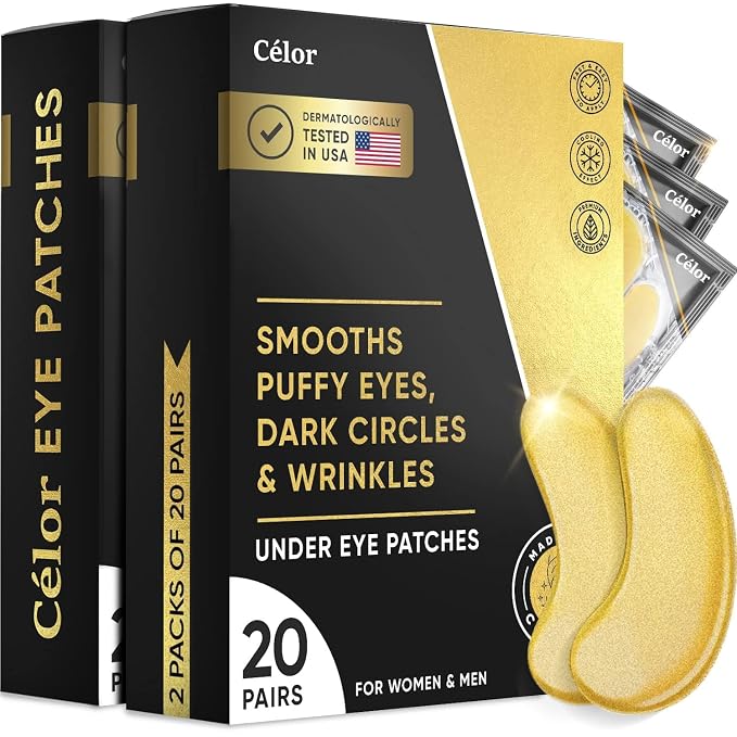 Celor Under Eye Patches for Puffy Eyes and Dark Circles by C%C3%89LOR