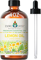 EVOKE OCCU Lemon Essential Oil for Cleansing Skin Home Diffuser Massage by enjoythesmellofnature