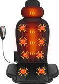 Back Massager with Heat，Vibration Massage Chair Pad with 5 Massage Modes & by COMRELAX