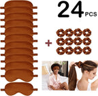 24Pcs Satin Eye Mask Silk Sleep Masks Silky Eyes Cover Blackout Blindfold - Image 2