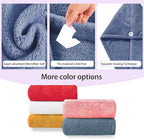 Microfiber Hair Drying Towel Wrap - Image 9