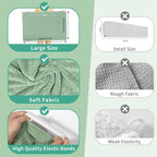 my novel things 2 Pack Extra Large Microfiber Hair Towel Wrap, 37.4" x 26.4" - Image 2