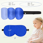 Kids Sleep Mask Eye Cover, 100% Real Natural Pure Silk Eye Mask - Image 6