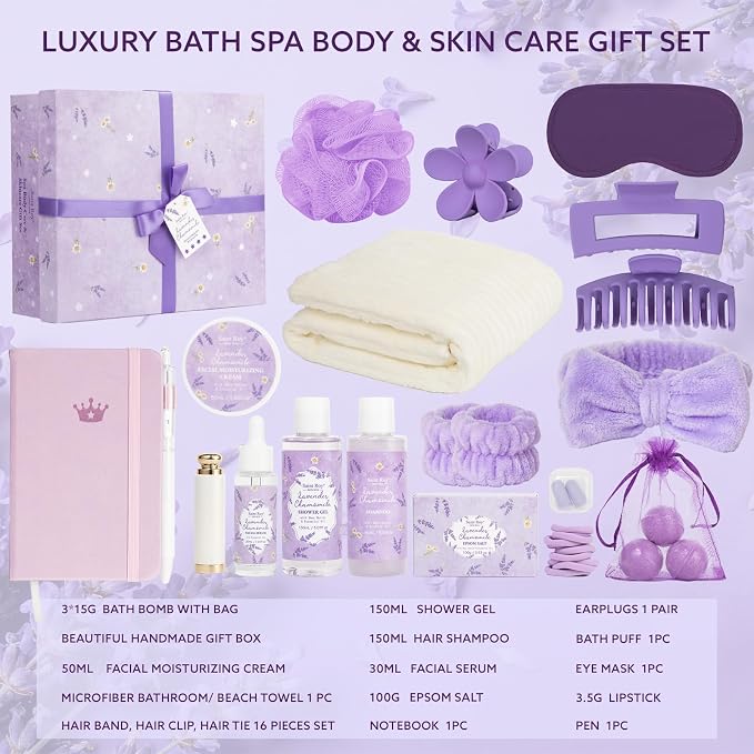 Get Well Soon Gifts for Women, Skin Care Set, Self Care Gifts Set, Mother's Day - Image 2