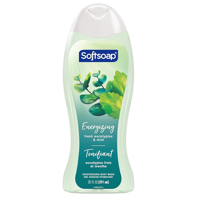 Softsoap Eucalyptus & Mint Body Wash, Moisturizing Body Wash, 20 Oz - Image 8