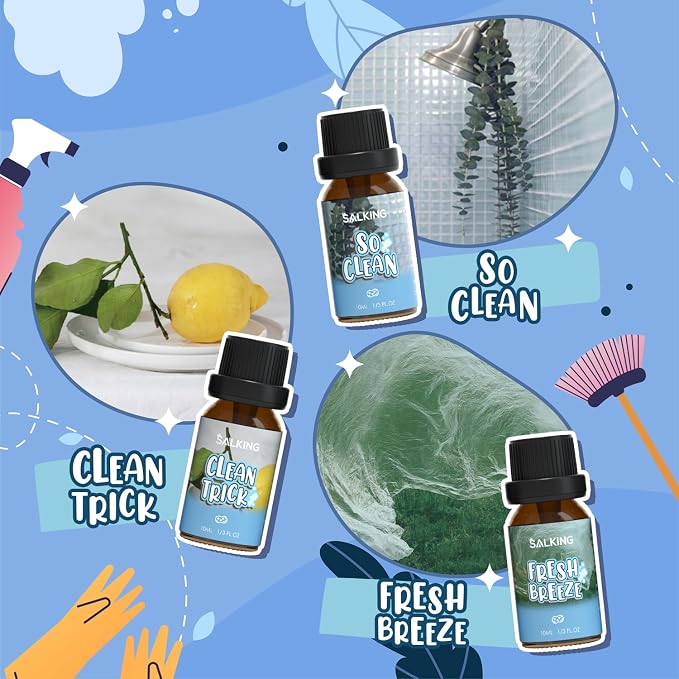 SALKING Housekeeping Fragrance Oils, Premium Essential Oil - Image 4