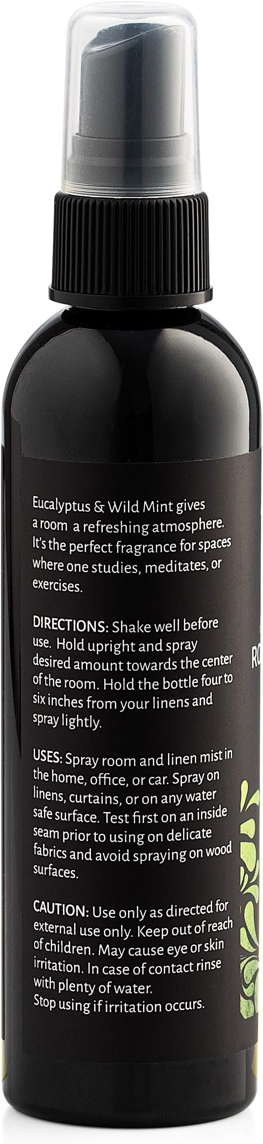 Aromasong Eucalyptus & Wild Mint Linen and Room Spray, Natural Aromatic Mist - Image 5