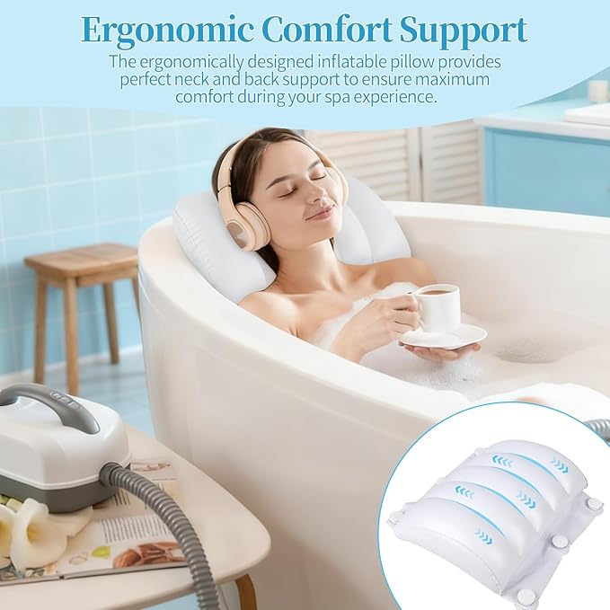Crossing King Portable Spa Bubble Bath Massager - Image 3