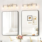 OCIOC 4-Light Vanity light fixtures, Brushed Nickel Vanity lights over mirror - Image 7