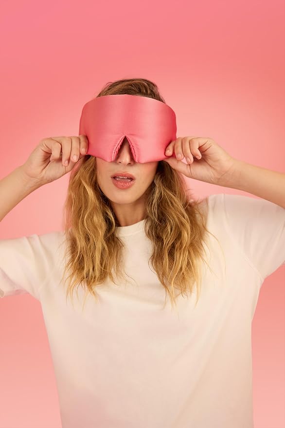 Glow People Silk Sleep Mask – 100% Mulberry Silk Eye Mask - Image 4