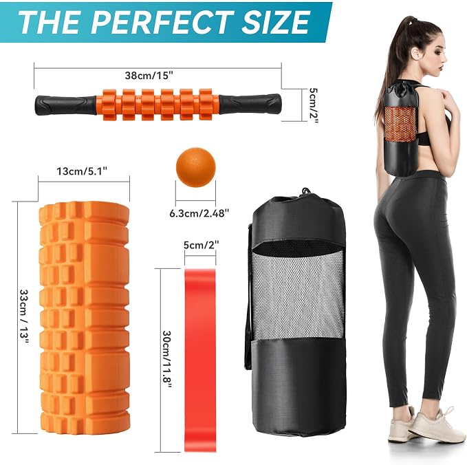Krightlink 5 in 1 Foam Roller Set - Image 7
