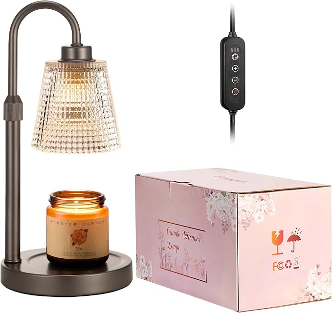 Innqoo Gray Candle Warmer Lamp - Image 8