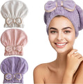 Jseng Microfiber Hair Towel Caps by Jseng