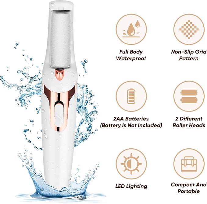 Electric Foot Callus Remover, Electronic Foot File, Portable Electric Callus - Image 4