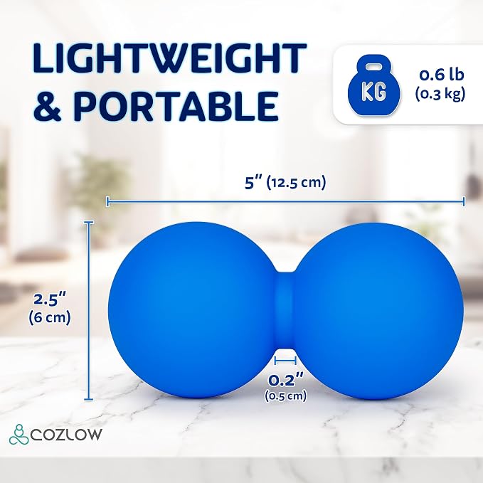 COZLOW Double Lacrosse Silicone Massage Ball - Image 6