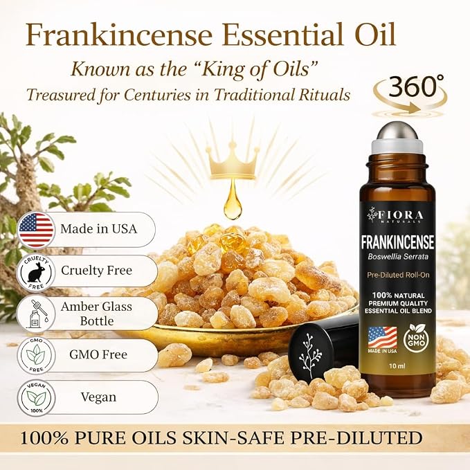 Frankincense Roll On – Pre-Diluted Frankincense Oil Essential Oil - Image 3