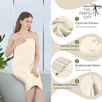 Extra Large Bath Sheet Set of 4, Ultra Soft Fluffy Towel, 35”x 70”Oversized - Image 3