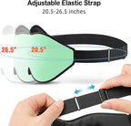 LitBear Sleep Mask for Side Sleeper Women Men, Eye Mask for Sleeping Light - Image 6