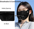2Pcs UV Face Mask, Sun Masks for Women, Cooling Breathable Face Cover for - Image 3