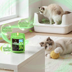 Mint Eucalyptus Odor Eliminating Highly Fragranced Candle, Eliminates 95% of - Image 2