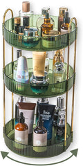 Asayuee 360 Rotating Perfume Organizer, 3 Tier Large Capacity Make Up by Asayuee