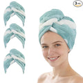 SINLAND Microfiber Hair Drying Cap Hair Towel Turban Twist by SINLAND