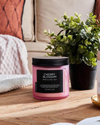 M&SENSE Cherry Blossom Home Scented Candles, 11.6oz Natural Soy Wax, Non-Toxic - Image 8