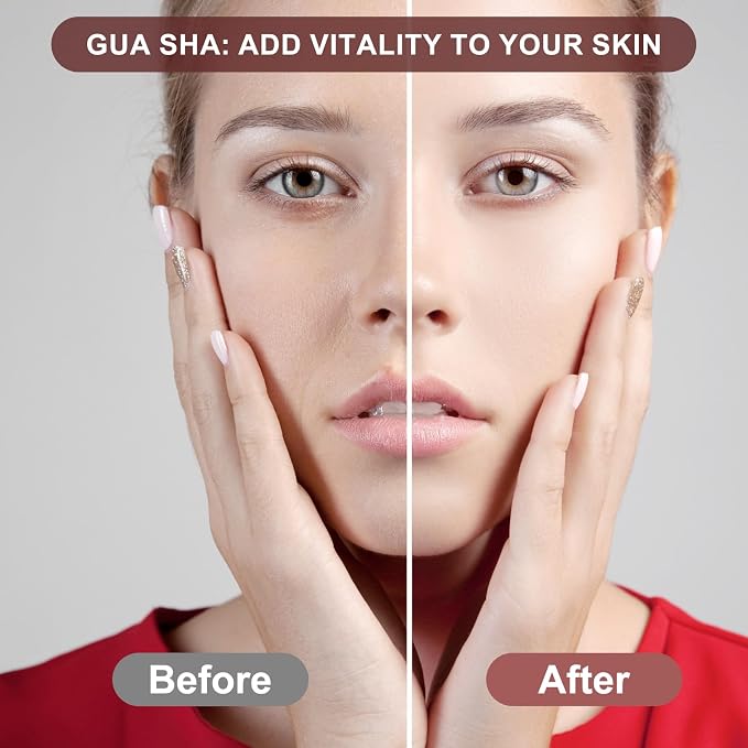 Stainless Steel Gua Sha Facial Tools, Upgrade Metal Gua-sha, Guasha Tool - Image 3