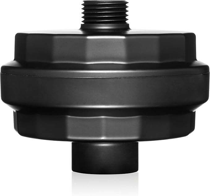 Brondell Shower Filter VivaSpring, Compact Matte Black – High Output, 100% - Image 4