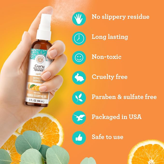 GuruNanda Uplift Vaporizing Shower Spray - Image 4