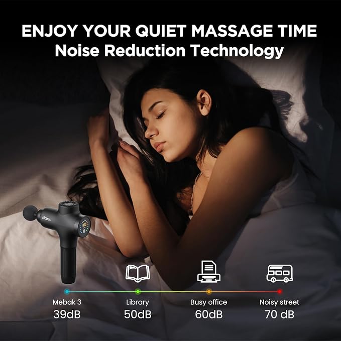 Mebak 3 Massage Gun, Massage Gun Deep Tissue - Image 7