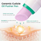 Ceramic Cuticle Oil Pusher Pen: 3-in-1 Nail Cuticle Buffer Pens - Image 8