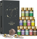 PHATOIL Essential Oil Set, 12x5ml Essential Oils Gift Set by PHATOIL