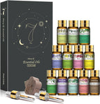 PHATOIL Essential Oil Set, 12x5ml Essential Oils Gift Set by PHATOIL