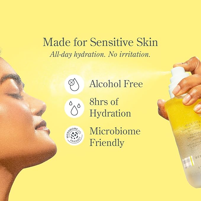 Beekman 1802 Milk Shake Hydrating Face Mist – Setting Spray & Milky Toner - Image 7
