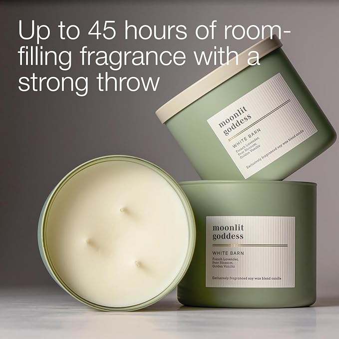 Bath & Body Works 3-Wick Candle, Moonlit Goddess Candle, Strong Throw, - Image 5