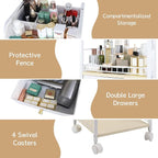 YGJT Makeup Organizer, Floor Skincare Cosmetics Organizer - Image 5