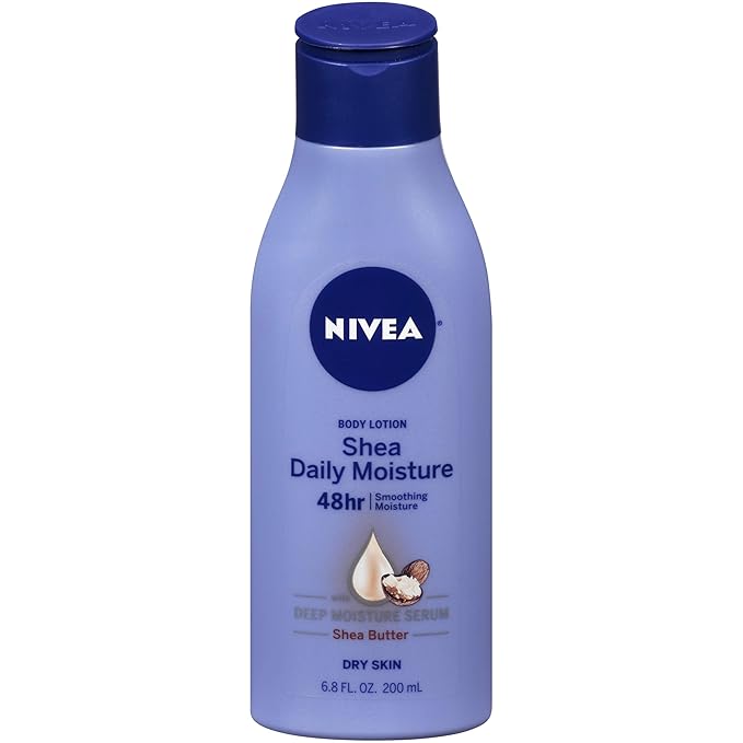 NIVEA Shea Daily Moisture Body Lotion 6.8 fl. oz. Bottle by Nivea